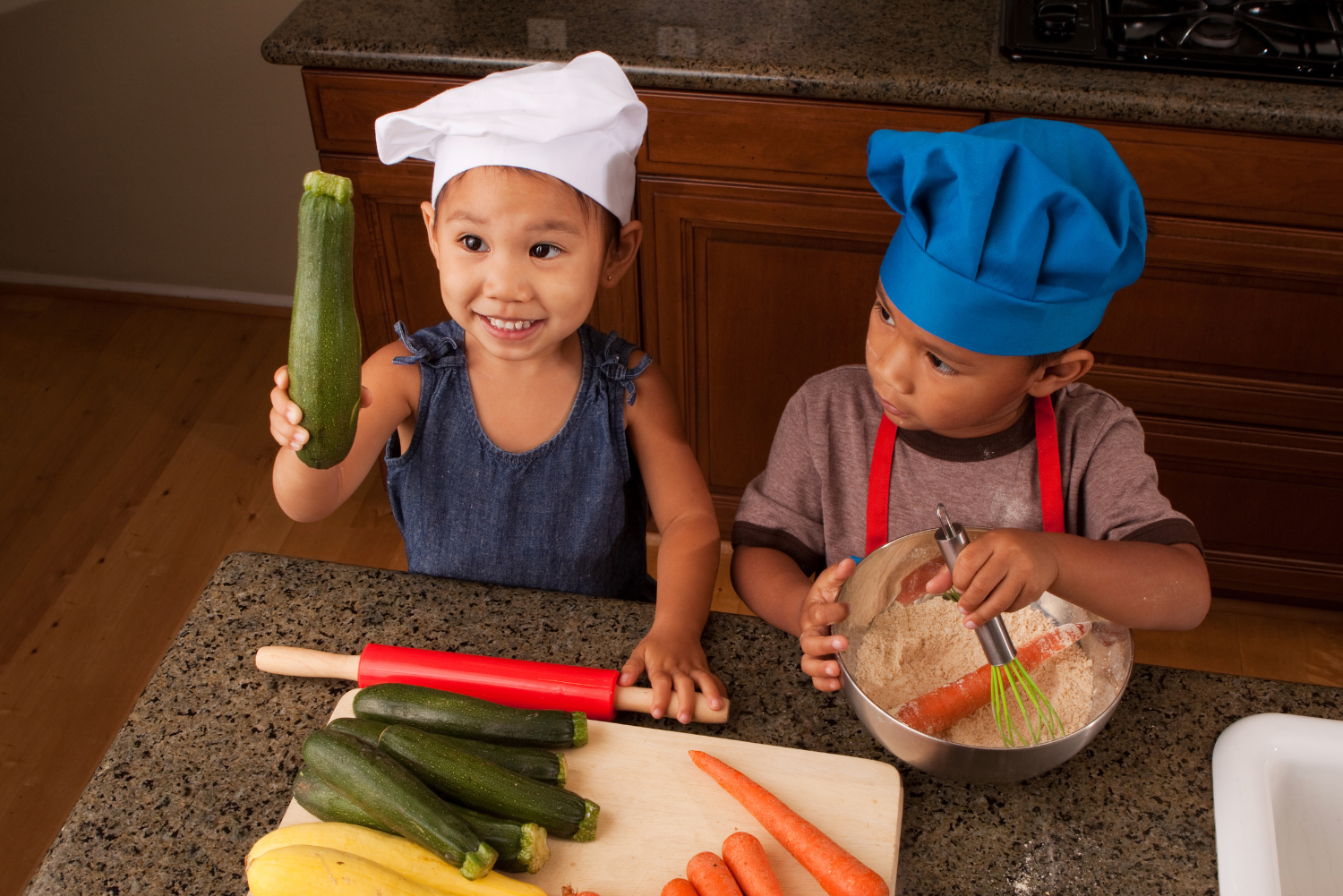 kinderen koken